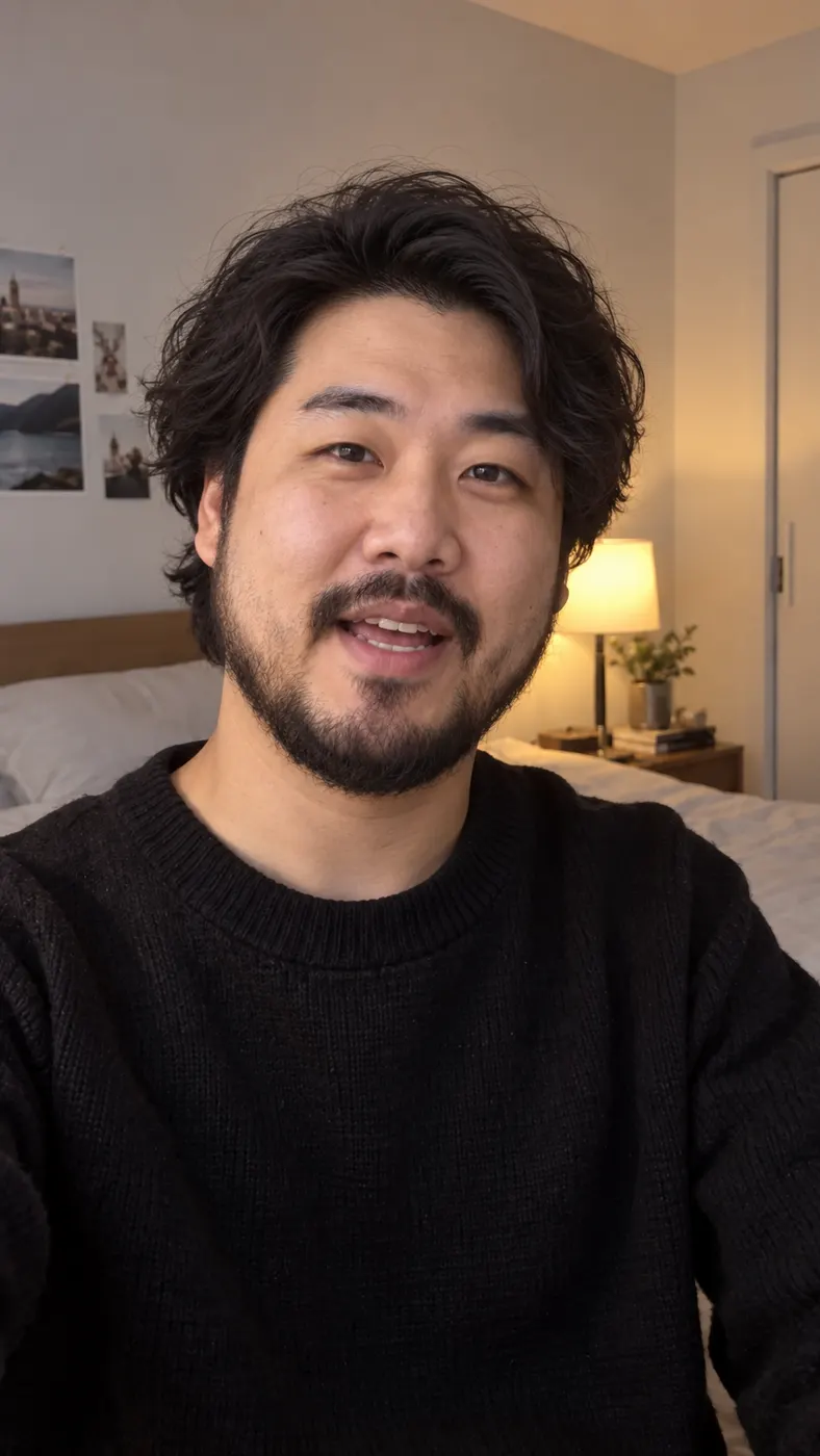 Talking selfie