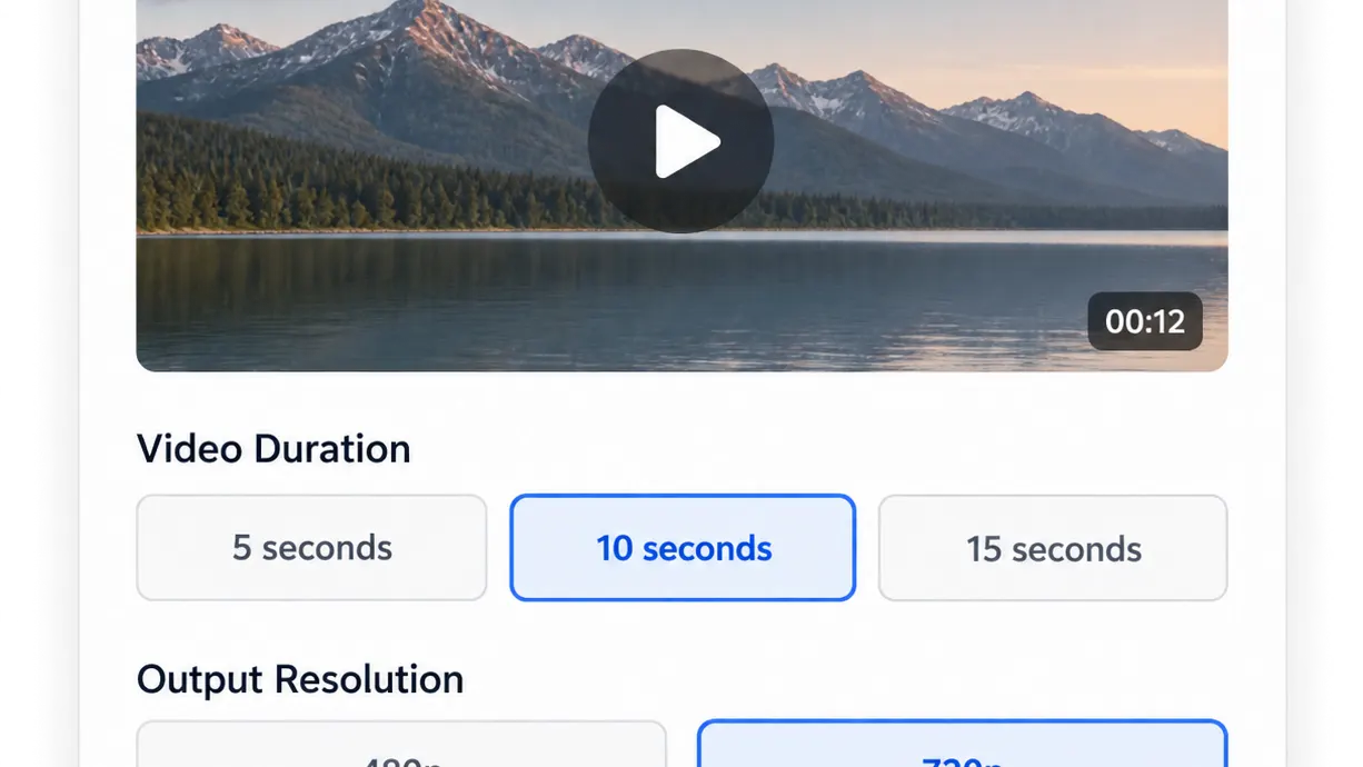 Upload a video clip for the face swap