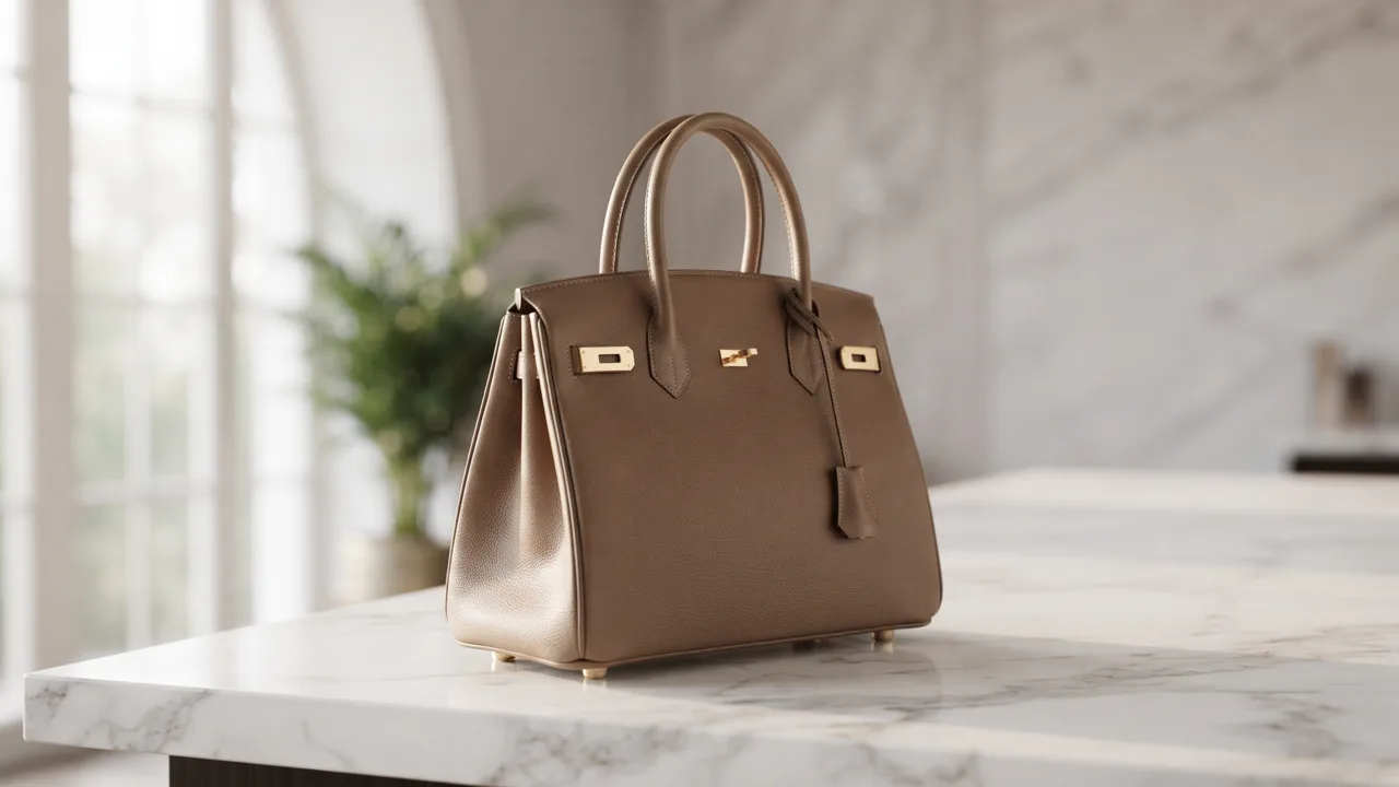 A fashion campaign still used as the source frame for an AI-generated motion variant
